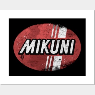 Distressed Mikuni Racing Posters and Art